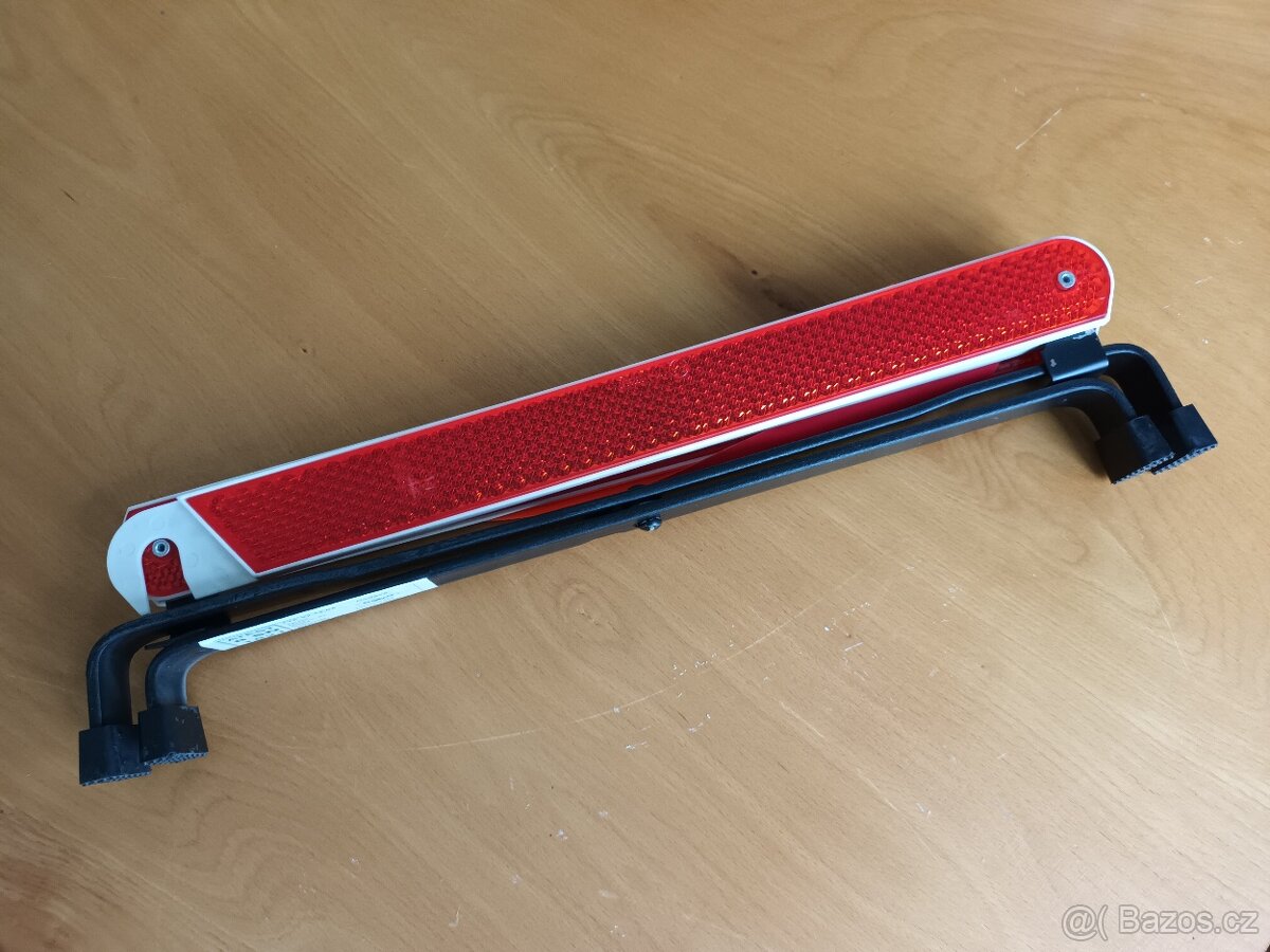 Výstražný trojúhelník s podstavcem 43 cm (těžký, stabilní) - 4