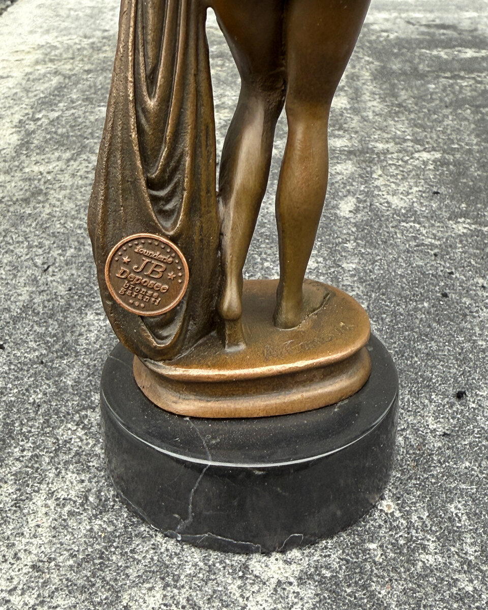 Bronzová socha Afrodita bohyně krásy antická dekorace dárek - 4