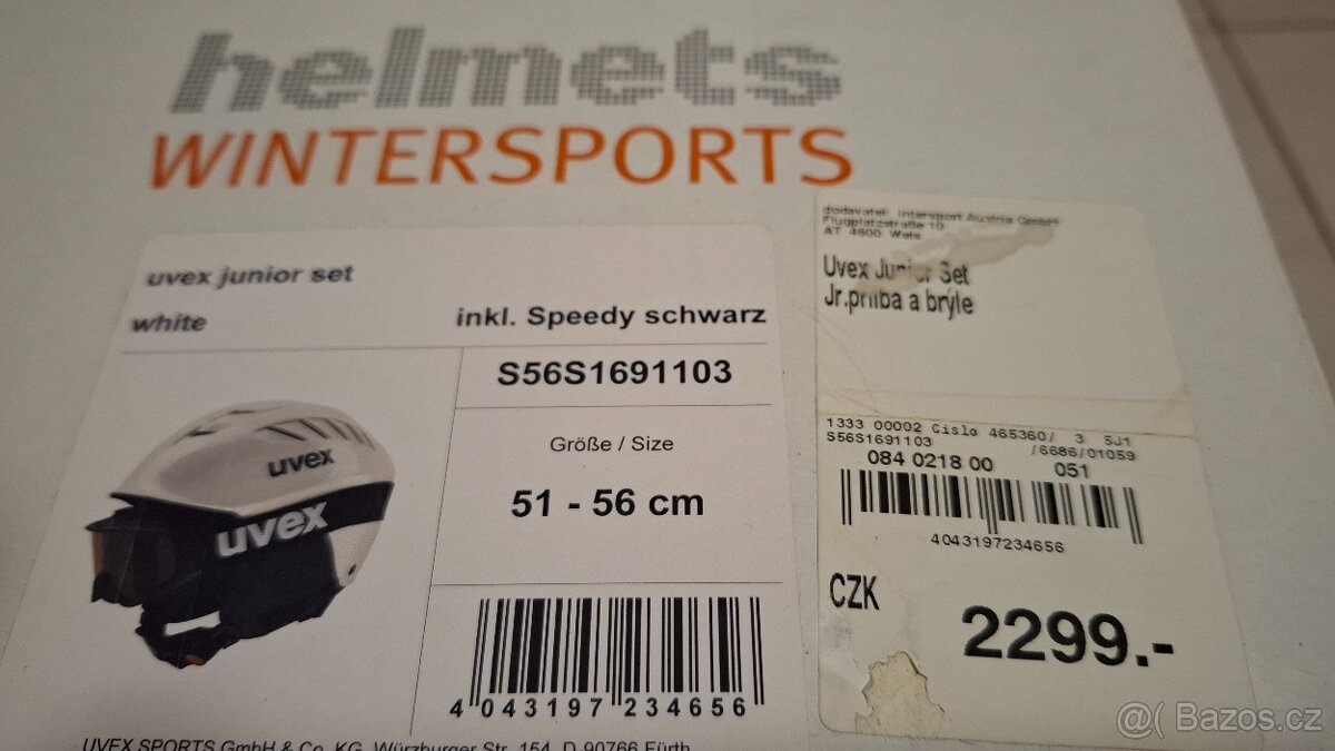 Lyžařská helma / přilba UVEX - 4