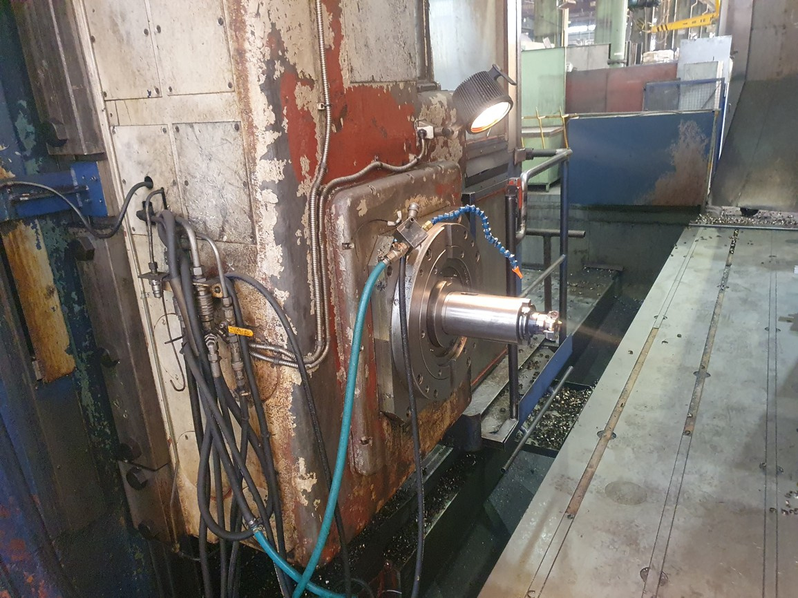 Vodorovná desková vyvrtávačka W 200 H CNC - 4