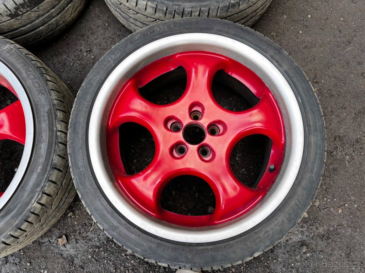 5x100 r18 225/40/18 letní alu kola - 4