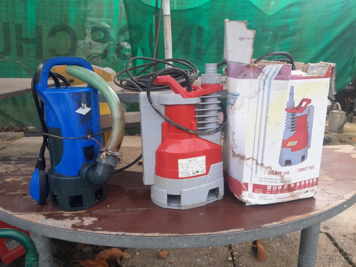 Prodám dvě ponorná čerpadla - 4