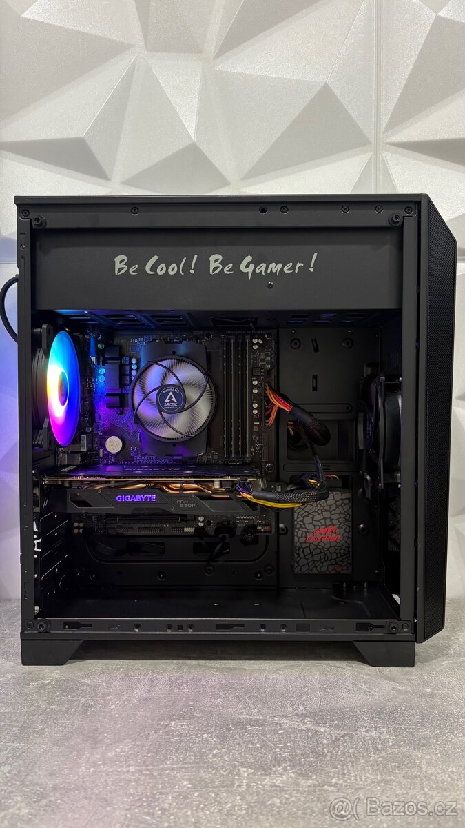 Herní PC RYZEN 5 2600 / RX 580 8GB / DDR4 16 GB - 4