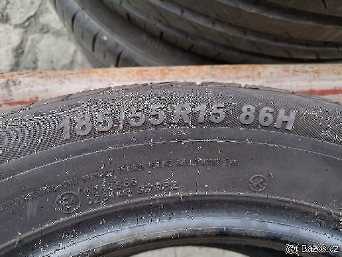 185/55/15 letni pneu MICHELIN a KUMHO 185/55 R15 - 4