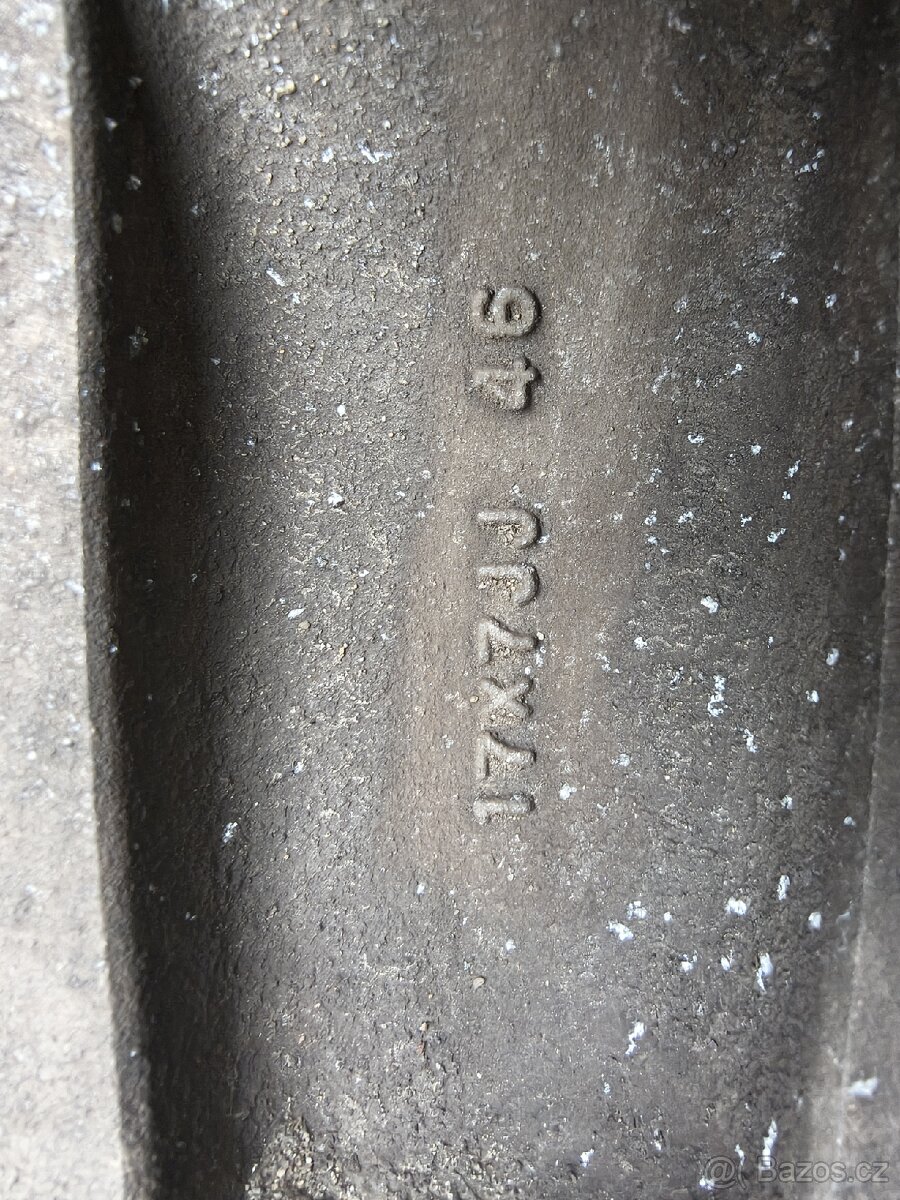 ALU disky 17", 5x114,3 - 4