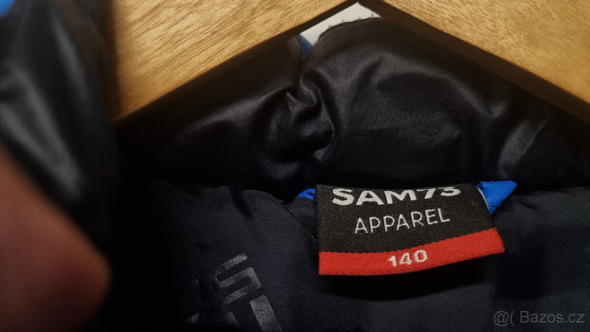 Zimní dětská vesta 140 - 4