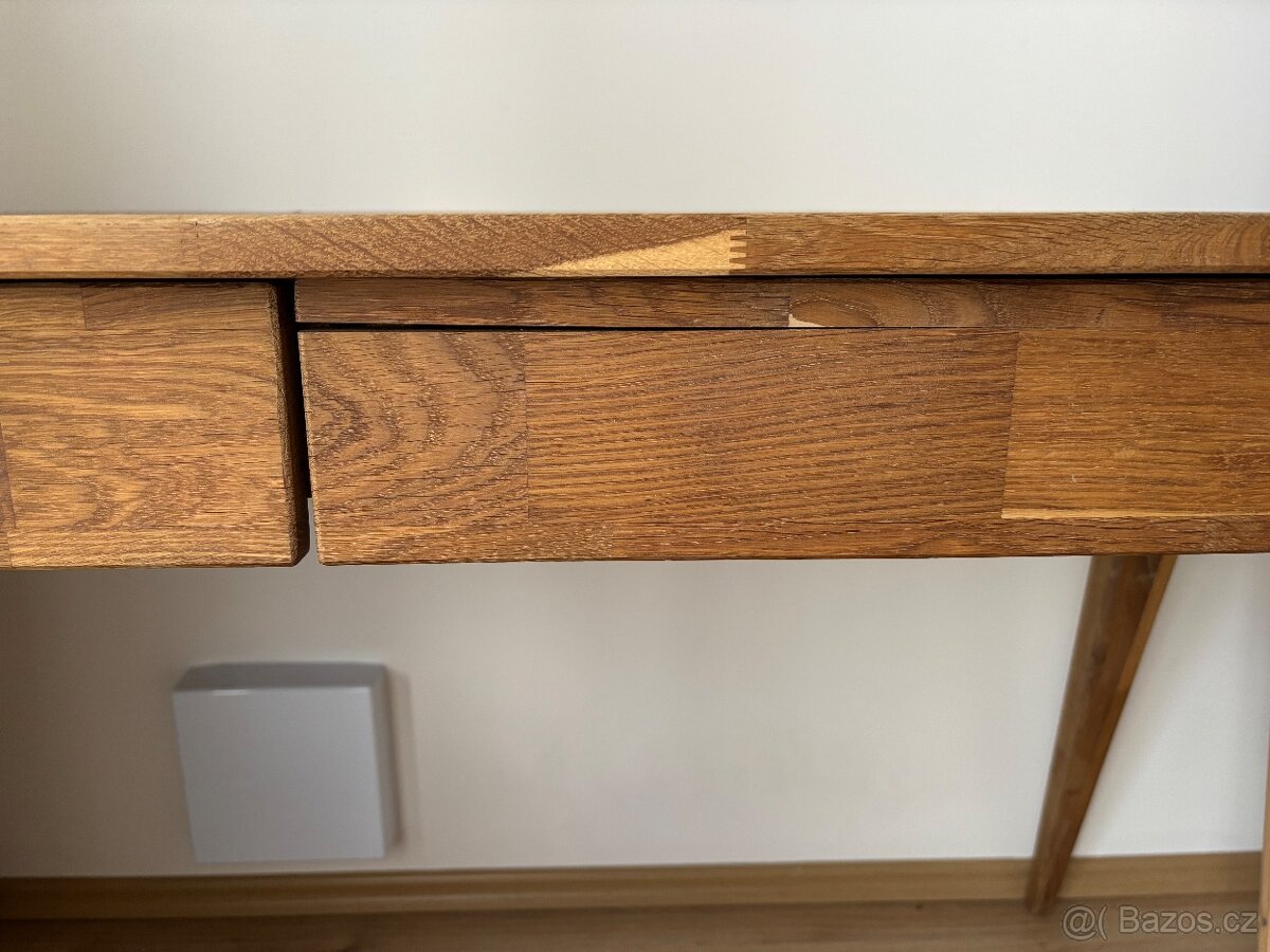 Dubový psací stůl - 4