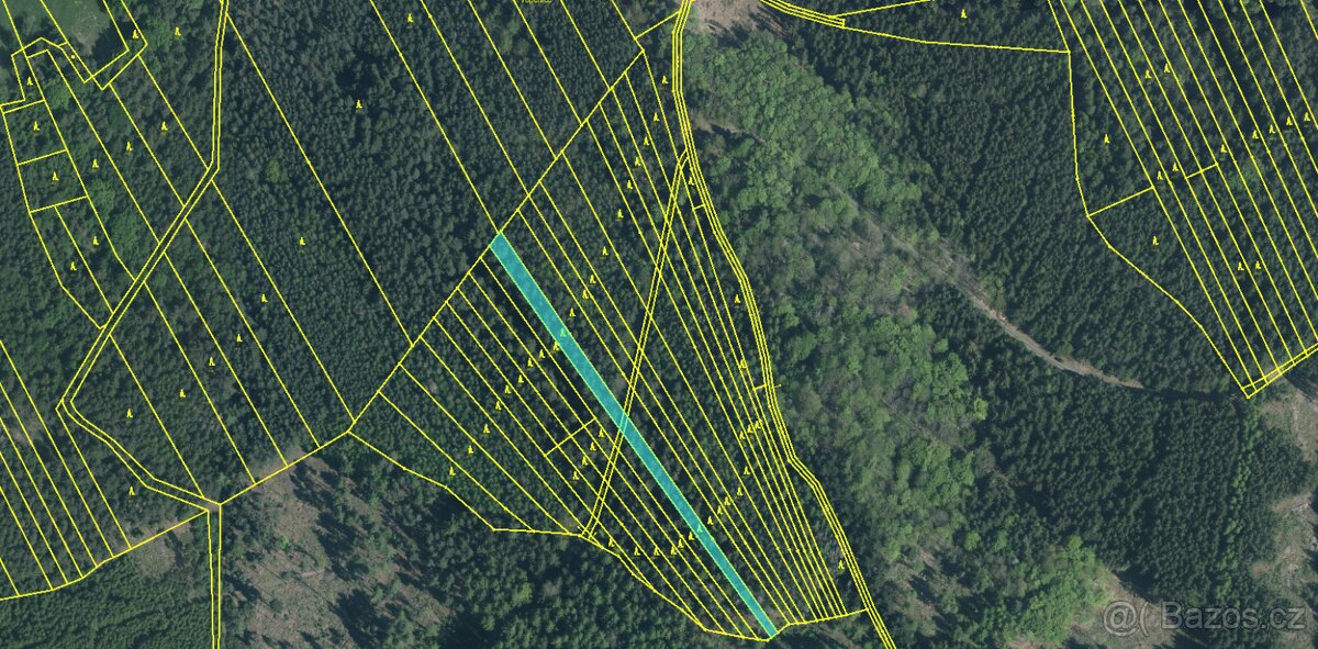 Prodám pozemky v k.ú. Hradiště u Domažlic - 4
