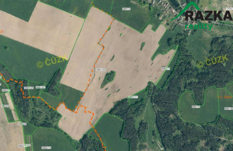 Orná půda 38,7 ha - 4