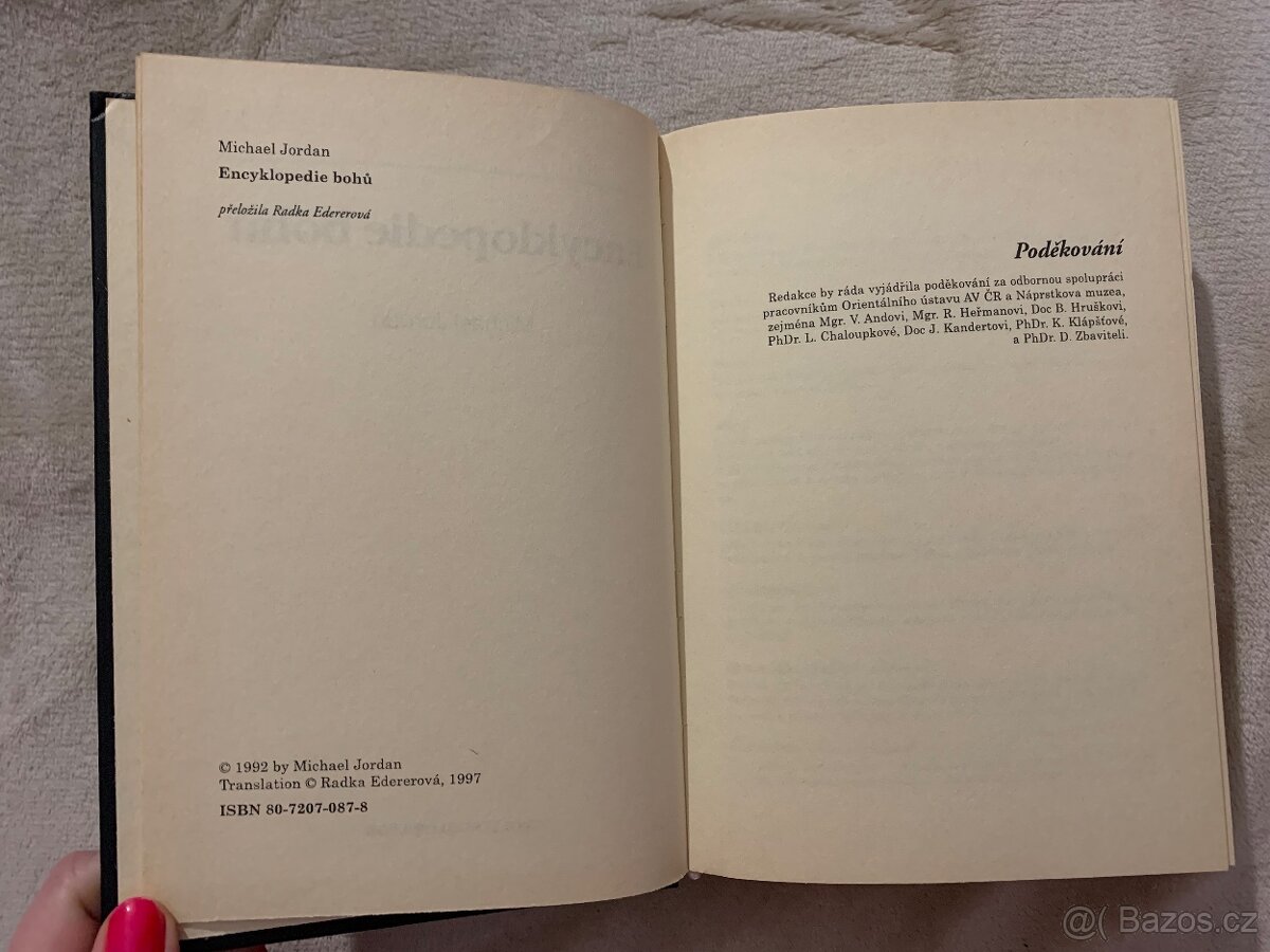 📖 Encyklopedie bohů – Jordan - 4