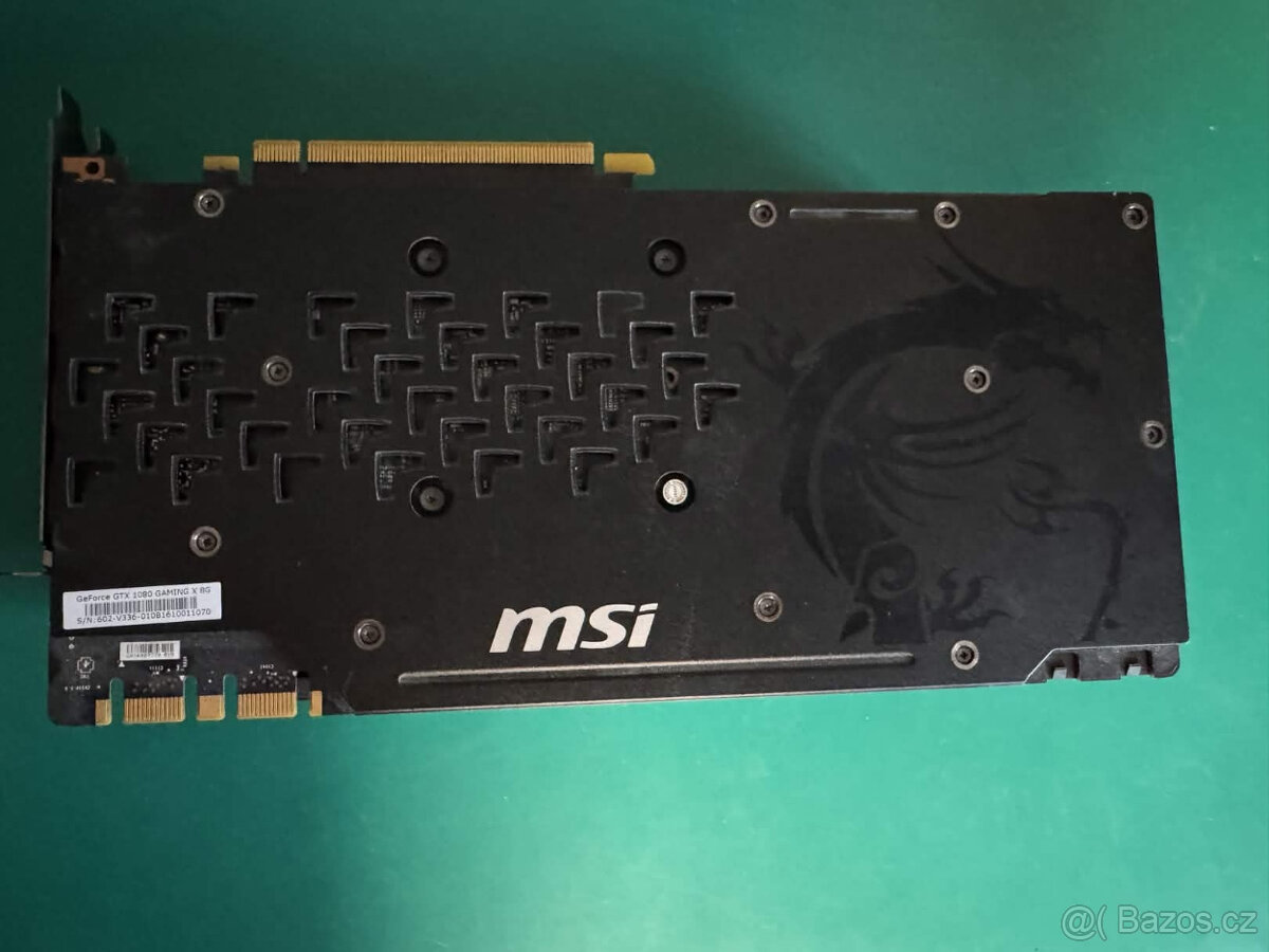 MSI GeForce GTX 1080 GAMING X 8G - 4