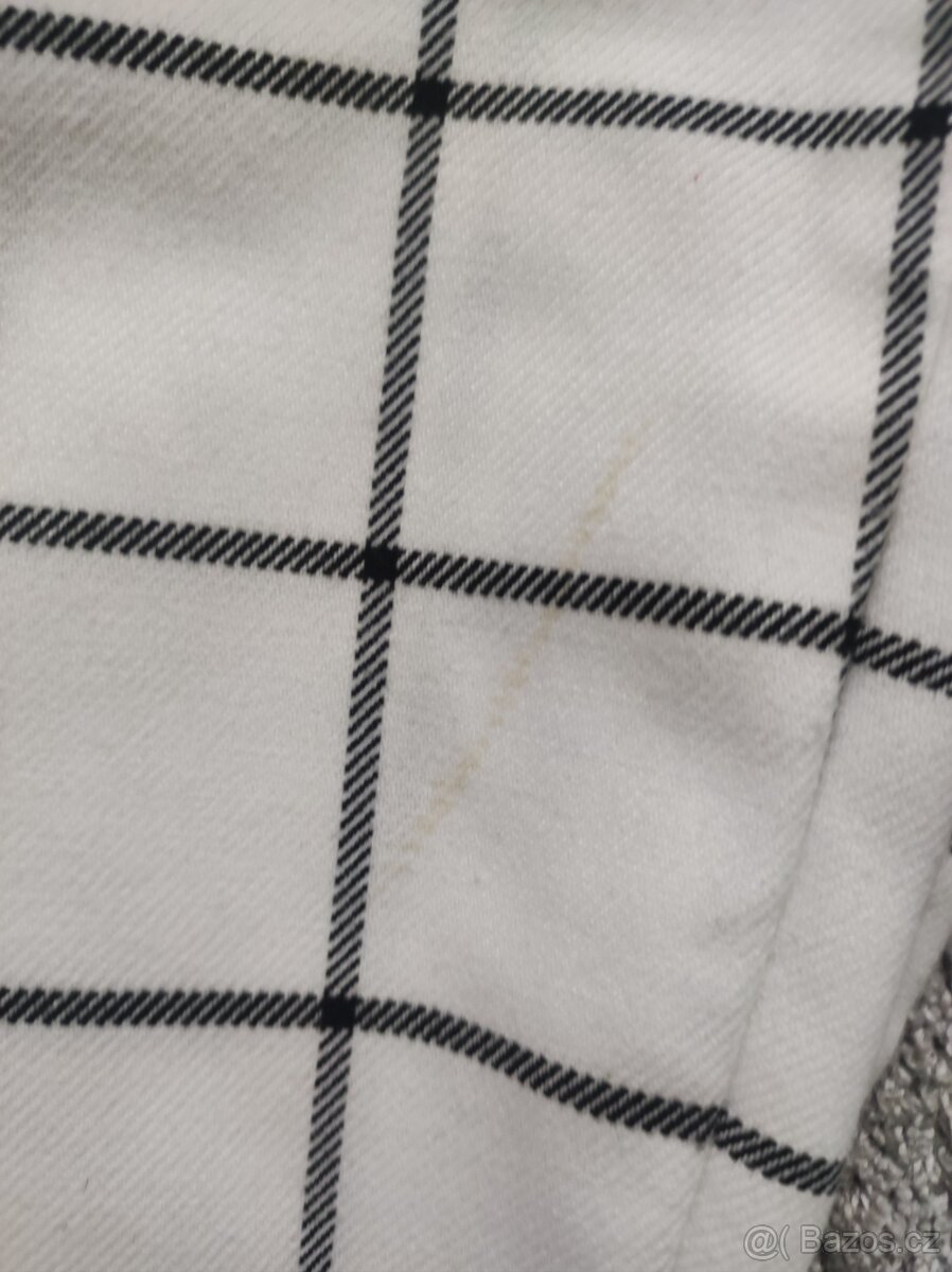 Společenské kalhoty, kárované - 4