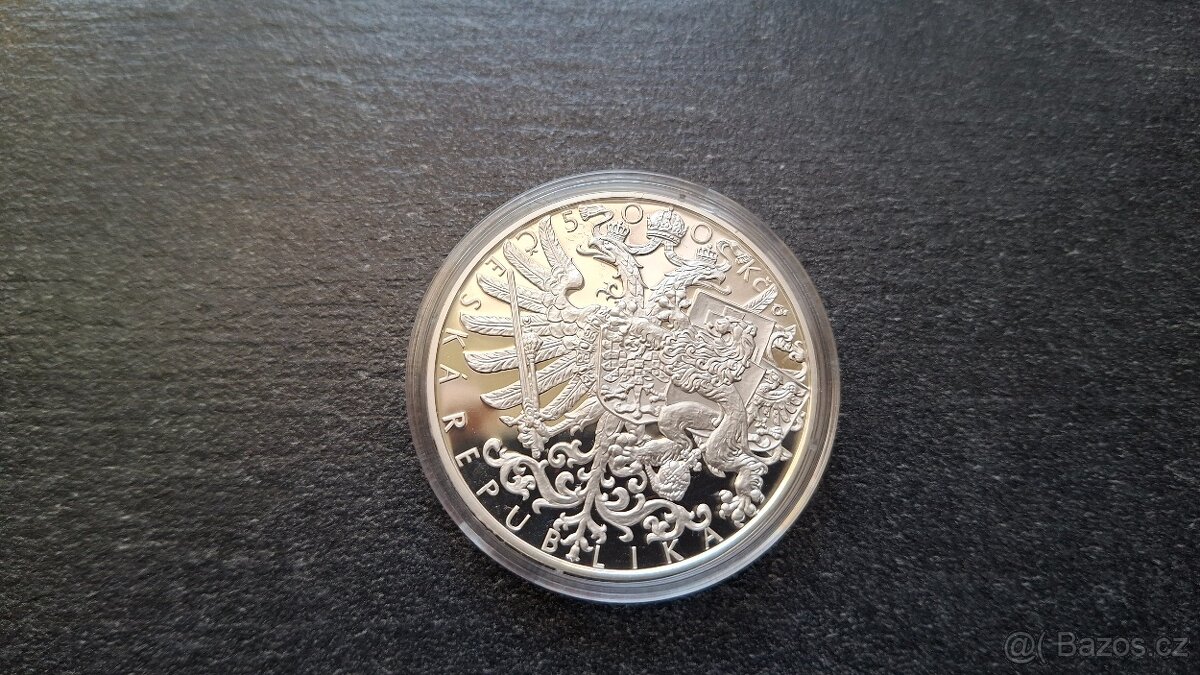 AG 500CZK 2017 Bitva u Zborova PROOF - 4