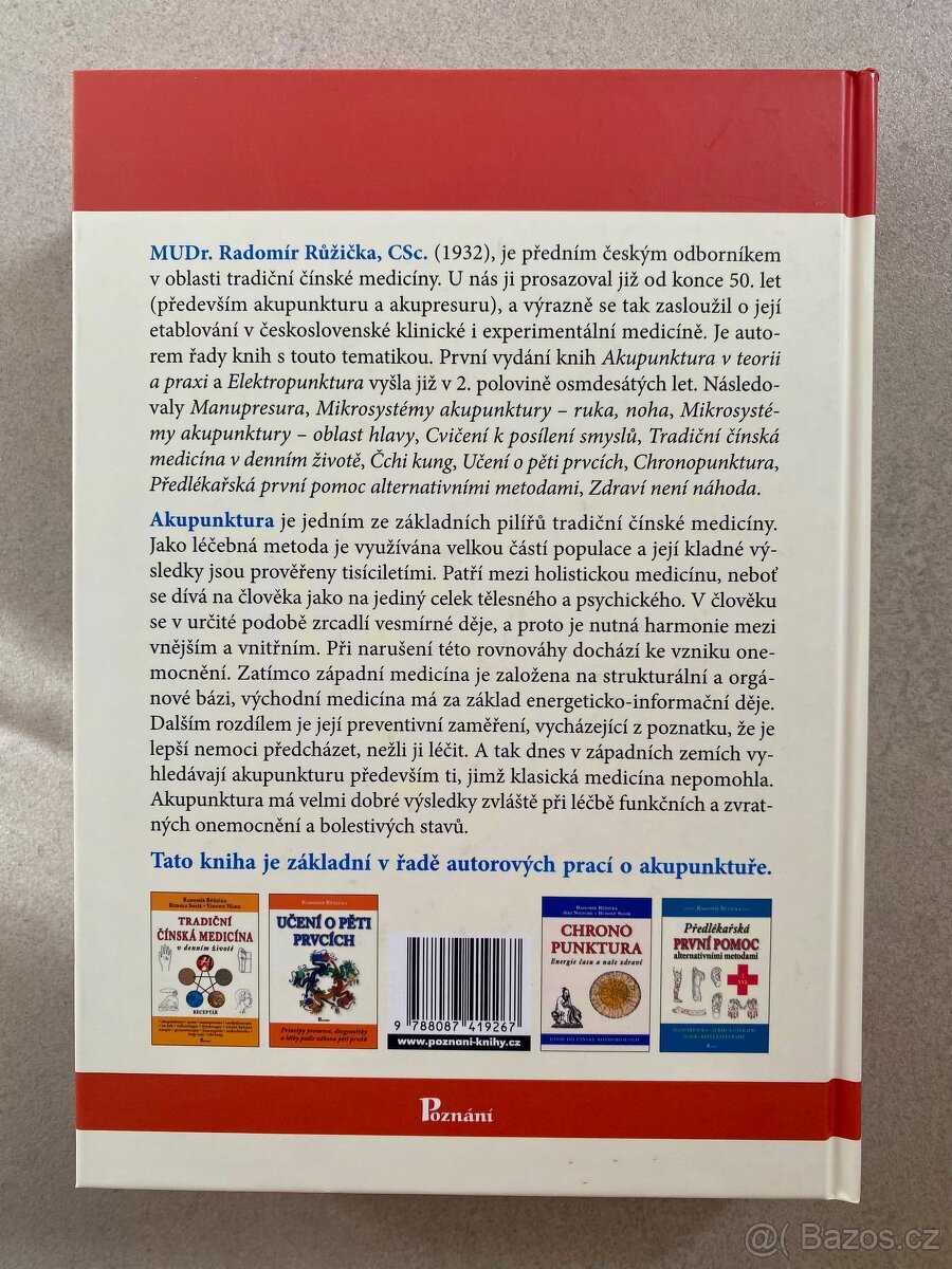 Akupunktura v teorii a praxi Autor Radomír Růžička - 4