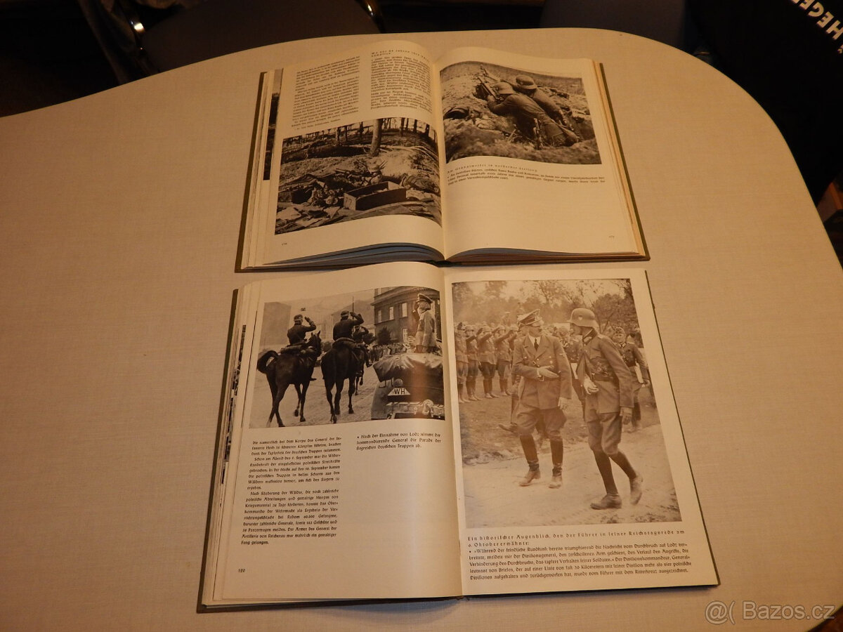 2x kniha Der Grose Deutsche Feldzug Geger Polen - 4