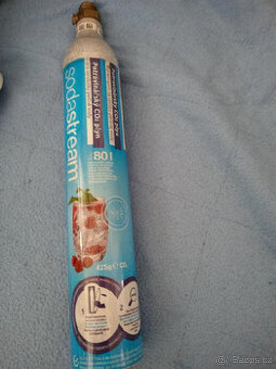 Výrobník sody Sodastream Spirit, bombička CO2, láhev - 4