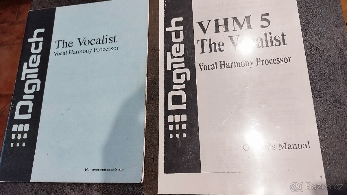 prodám VocalistVHM 5 Digitech - 4