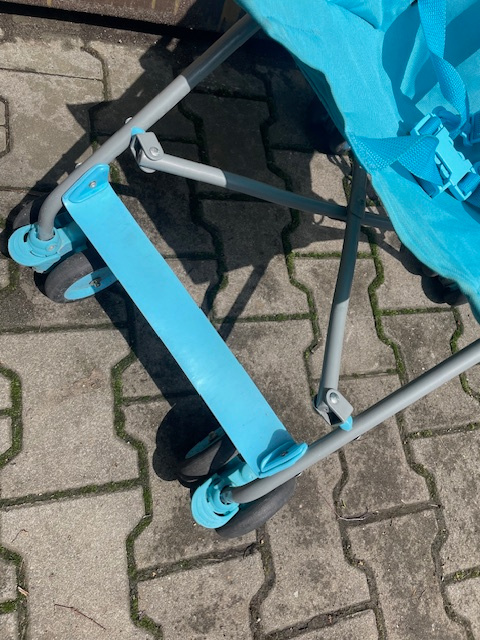 retro kočárek golfové hole - 4