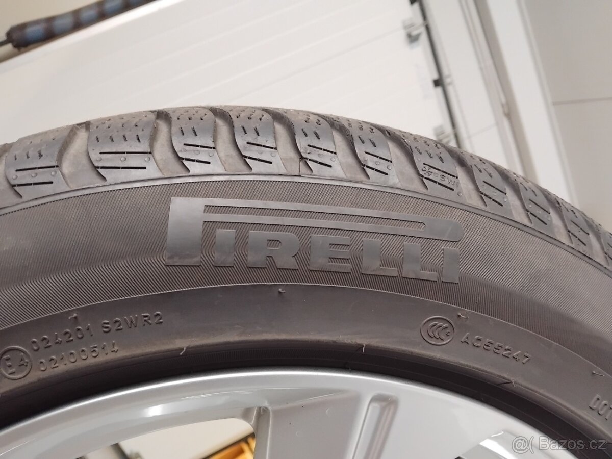 Prodám kompletní originální AL zimní kola Audi A6 4K0601025D - 4