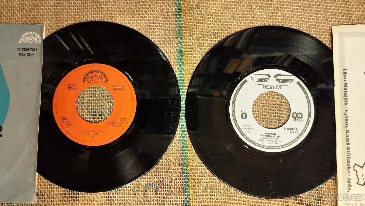 6x SP ROCK MAPA (Arakain, Motorband, Törr) - LEVNĚ - 4