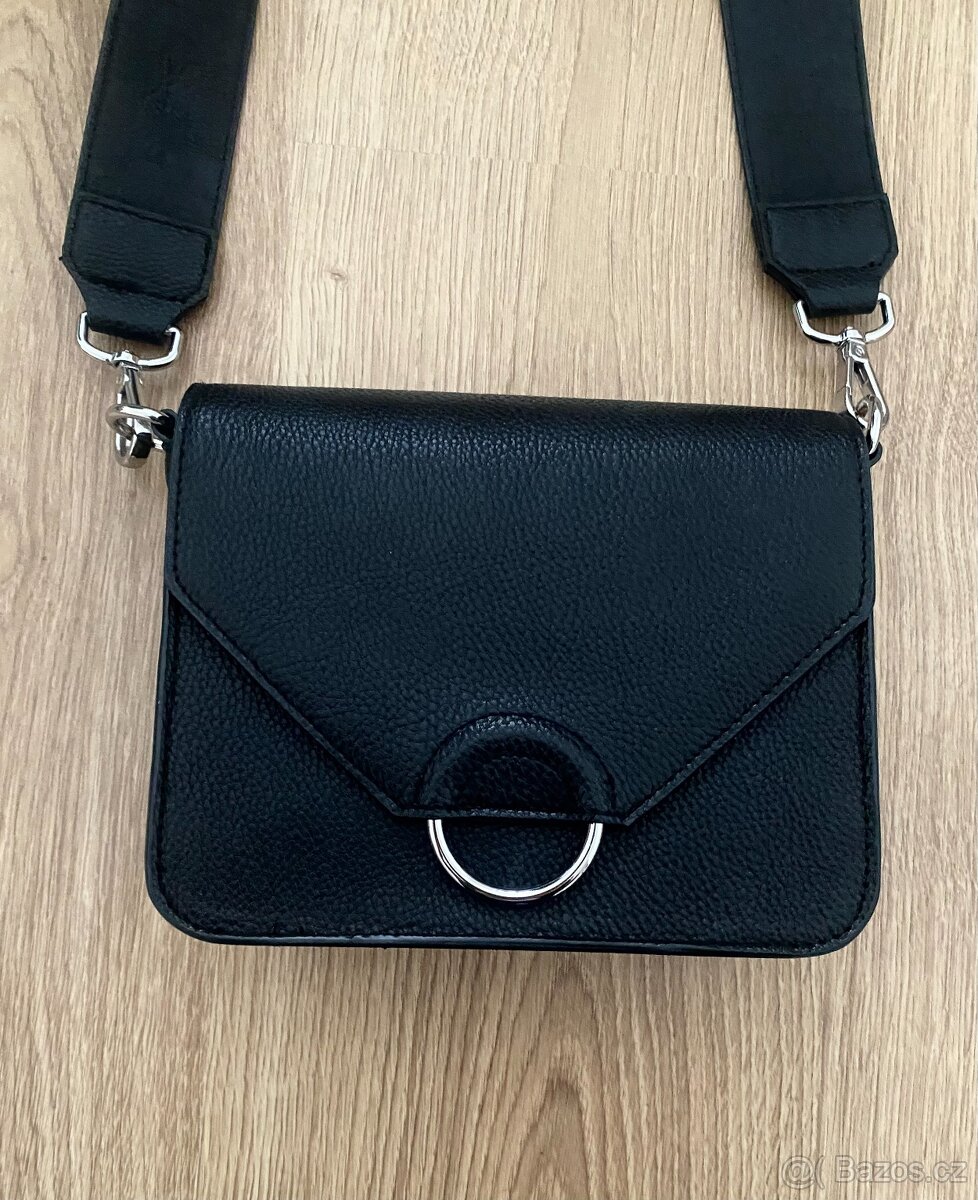 Nová černá crossbody kabelka HM - 4