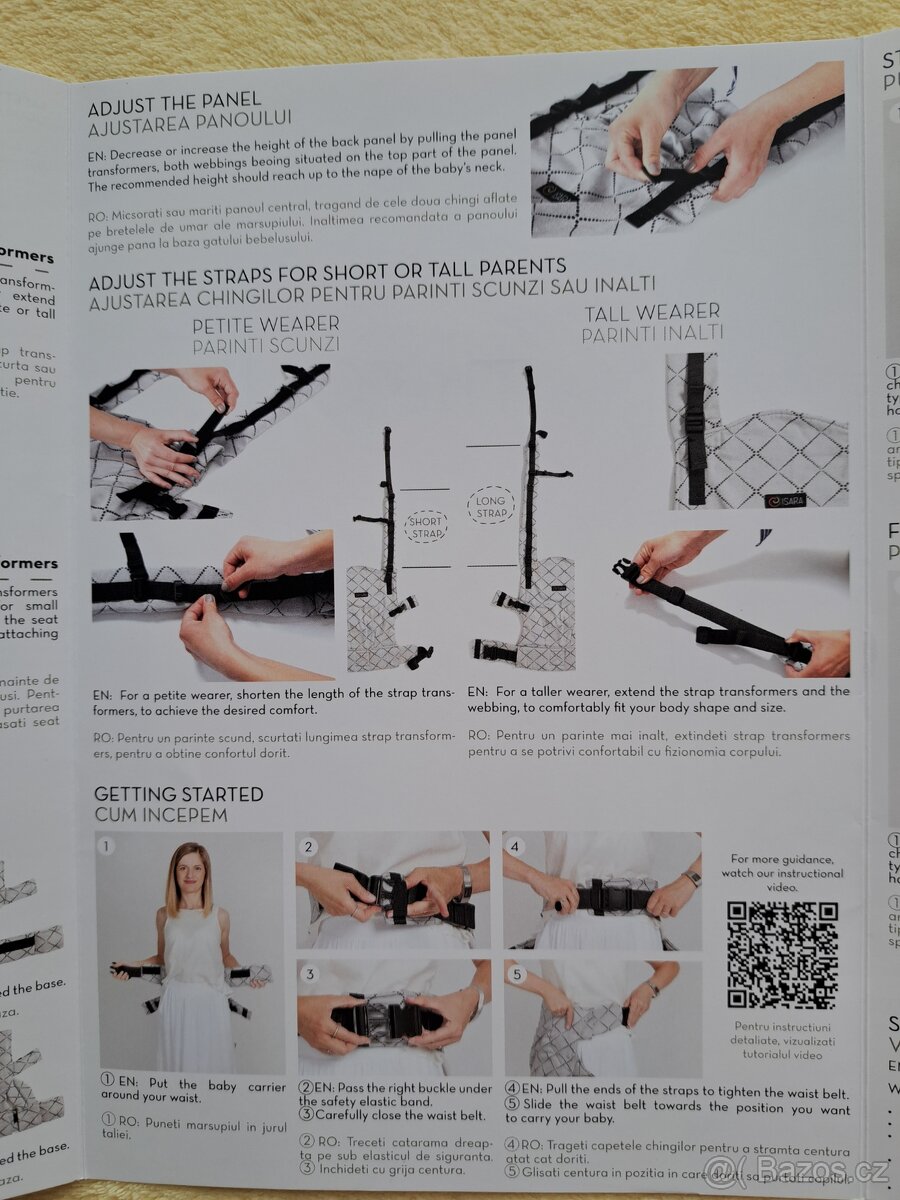 ZÁNOVNÍ rostoucí ergonomické nosítko - 4