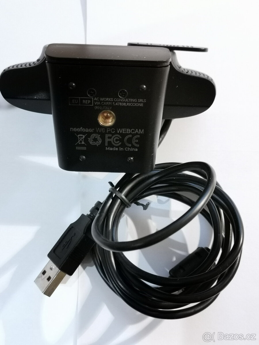 Webkamera 1080P s tripodem na LCD/samostatně, USB - 4