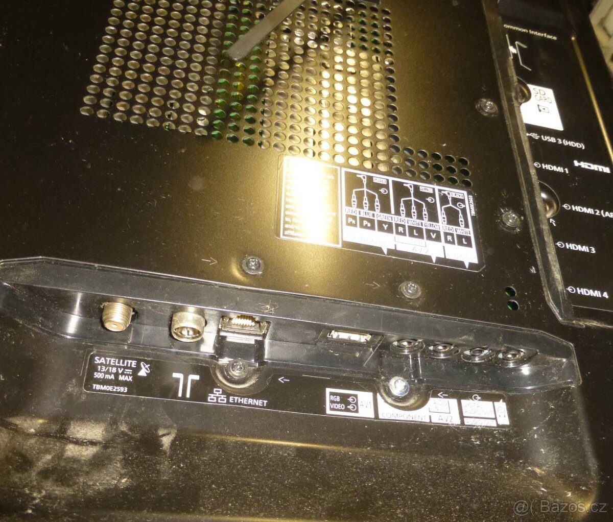 Plazmová televize Panasonic 50 palců, nemá DVBT2 - 4