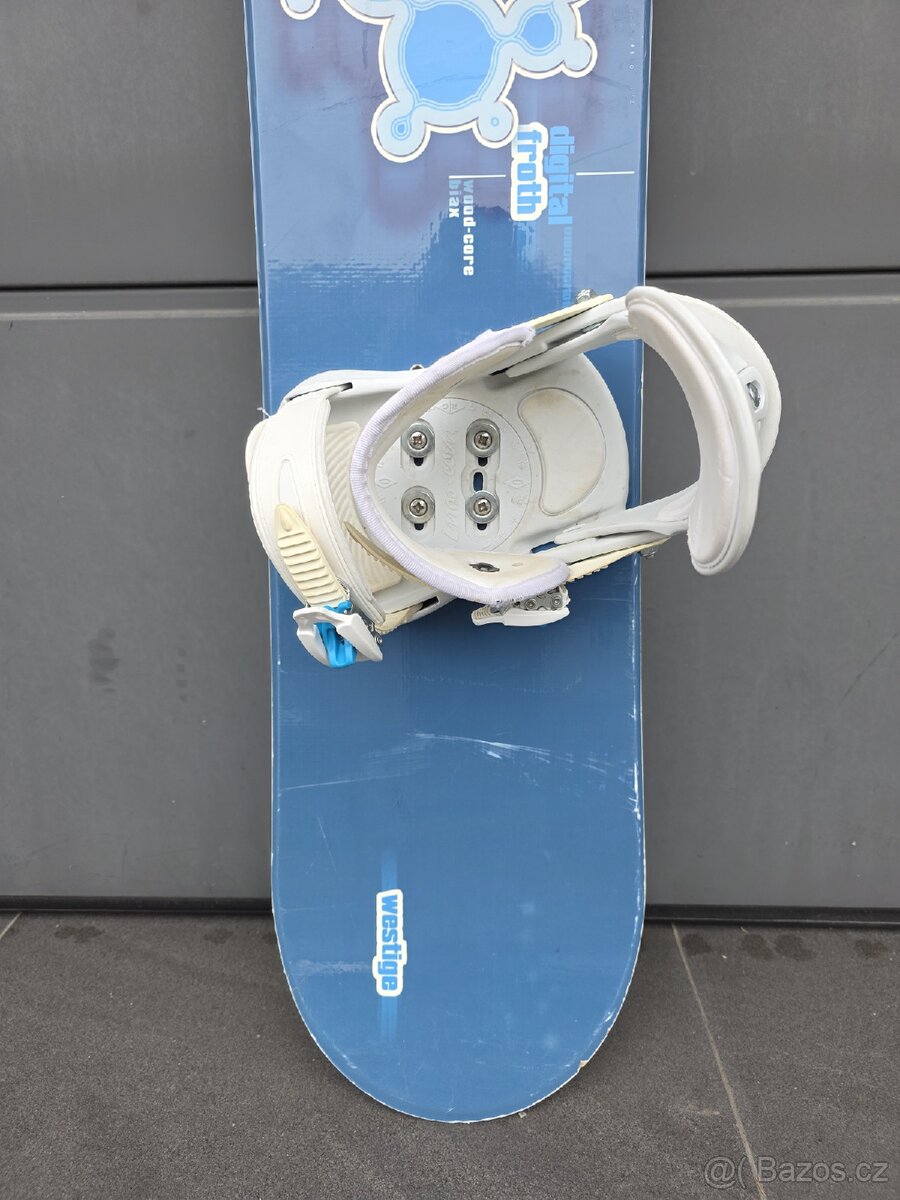 Snowboard WESTIGE, 130 cm + boty - 4
