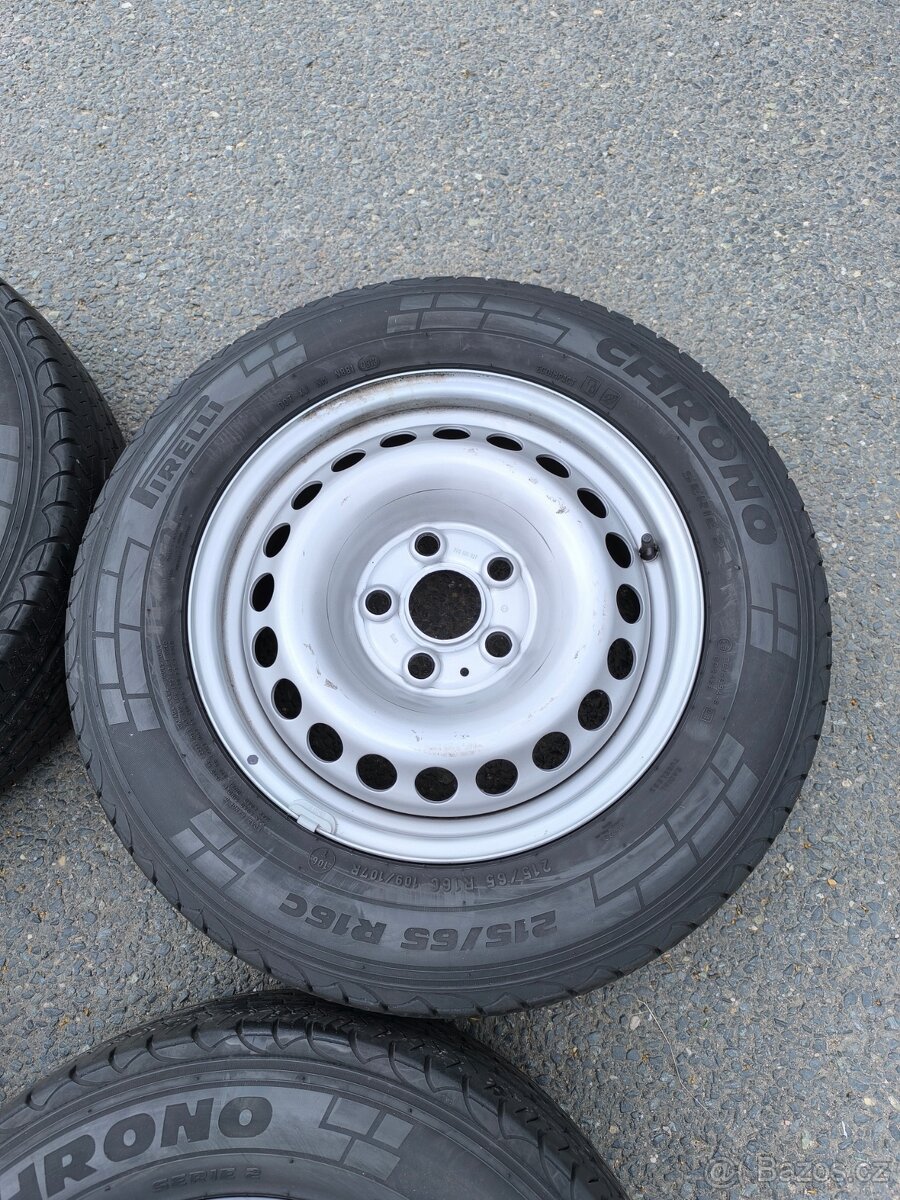 Plechové disky Volkswagen T5 R16 Sada Č.22 - 4