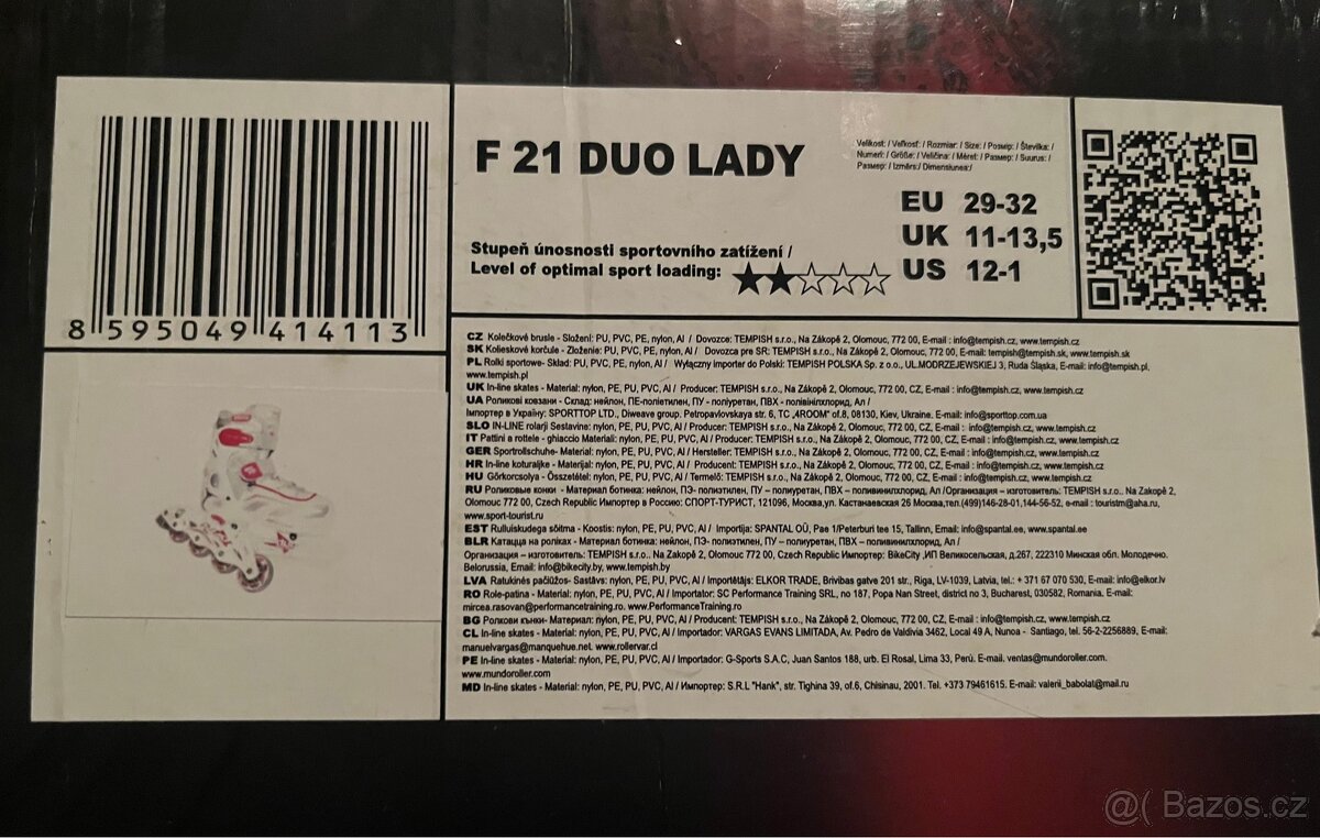 Brusle 2v1 vel.29-32 - 4