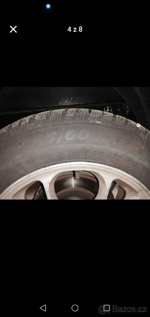 Alu kola 8.5x17.et55 5x112 - 4