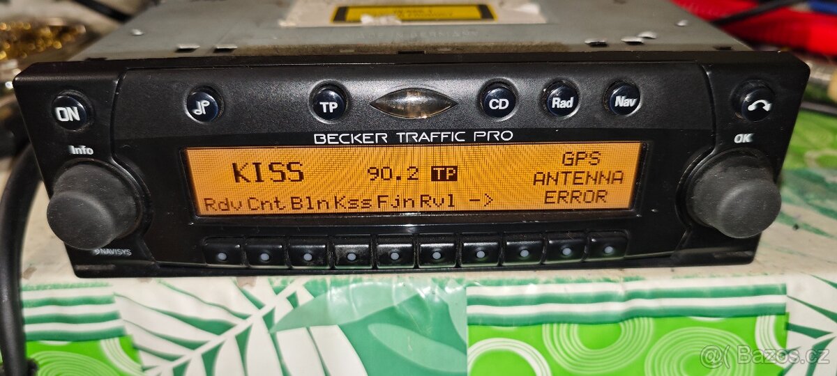 Autorádio Becker Traffic Pro + CD měnič Becker 6xCD - 4