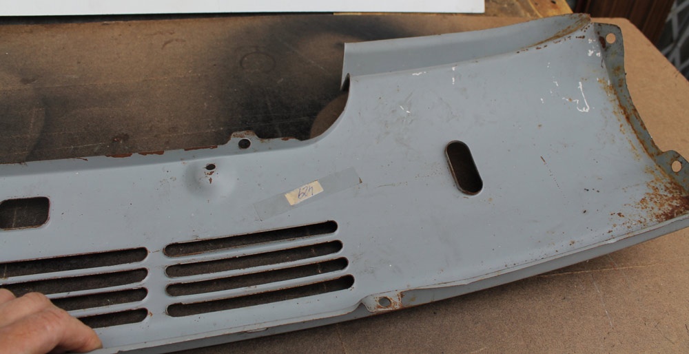 Přední plech pod masku Škoda 105/120 - 4