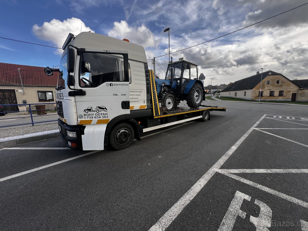 Odtah dovoz vozidel přeprava strojů - 4