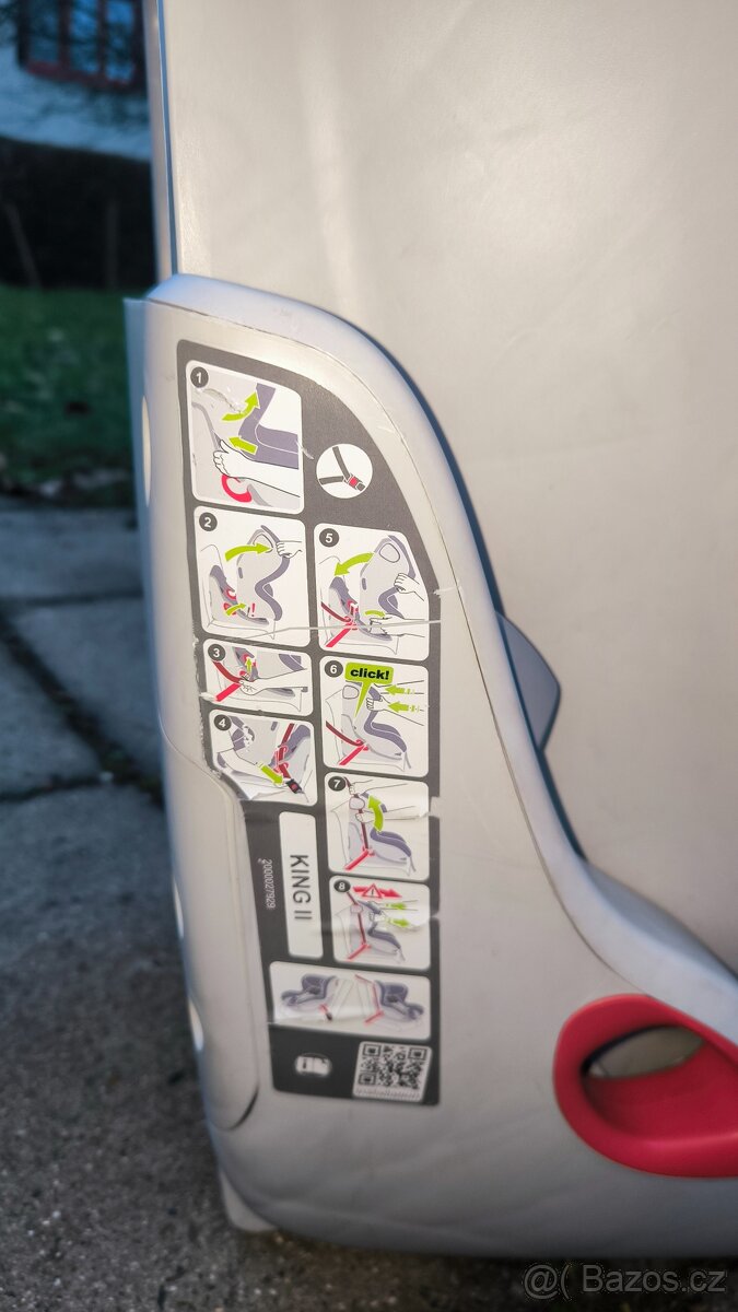 Autosedačka Britax RÖMER King II - 4