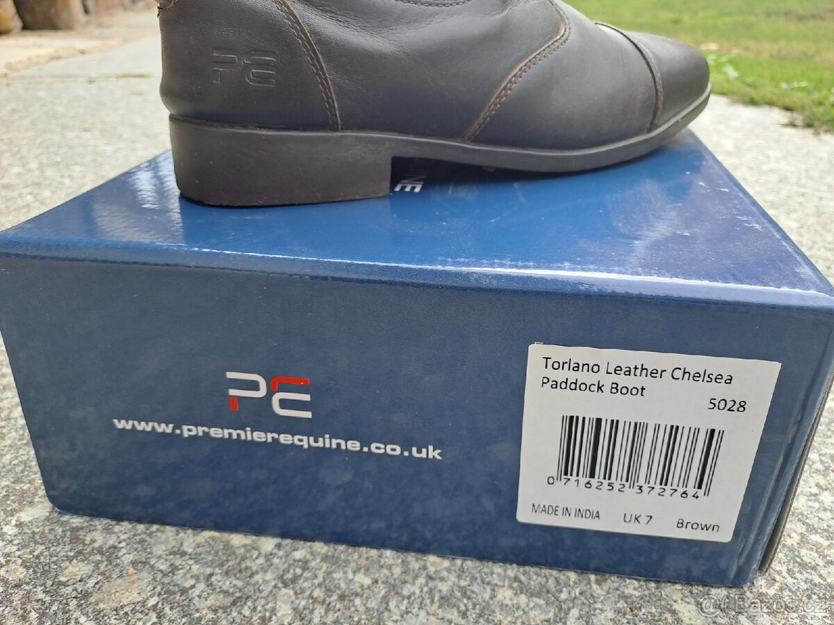 Prodám perka kožené, 41, hnědé - 4