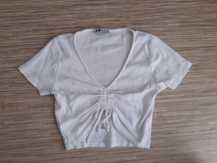 Trička a crop top vel. S a XS, zn.HM, Sinsay, Cropp - 4