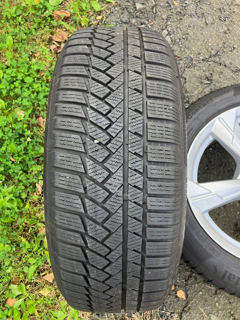 Alu disk originál Audi 18" + zimní pneu 225/55 R18 Conti - 4