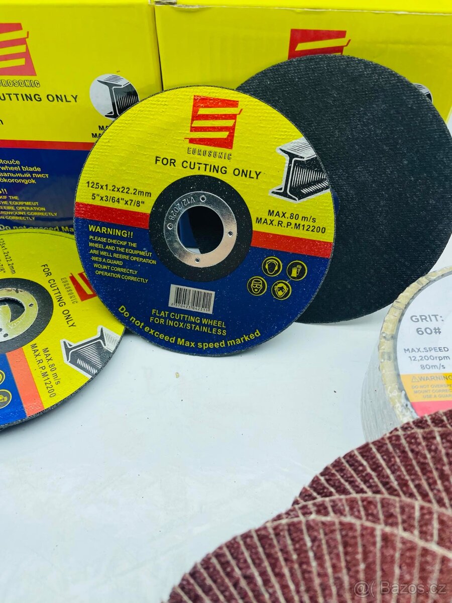 Řezné kotouče 125mm z likvidace obchodu - 4