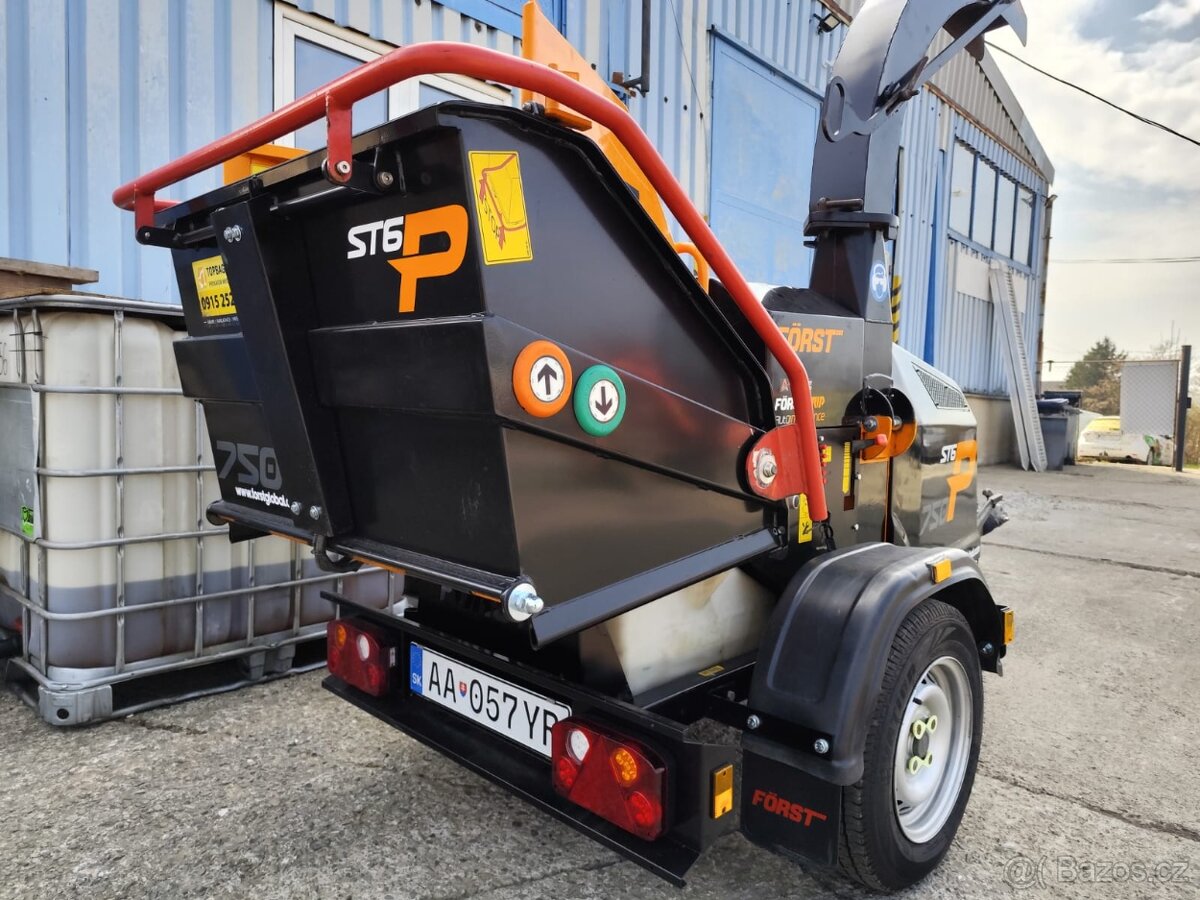 Mobilní profi štepkovač FORST ST6P 2020, ŠPZ. - 4
