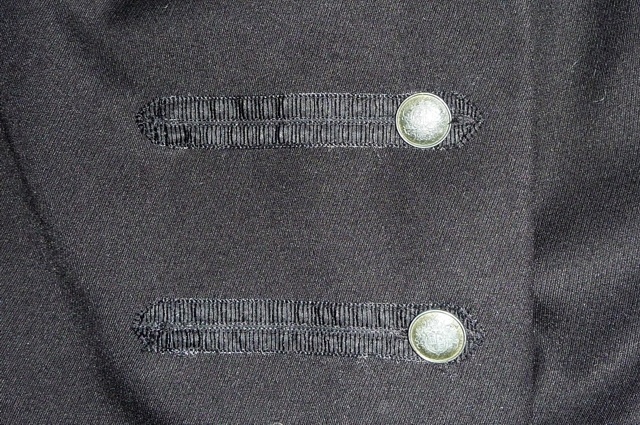 Kvalitní černý kabát/paleto, vel. L zn. 1-2-3 - 4