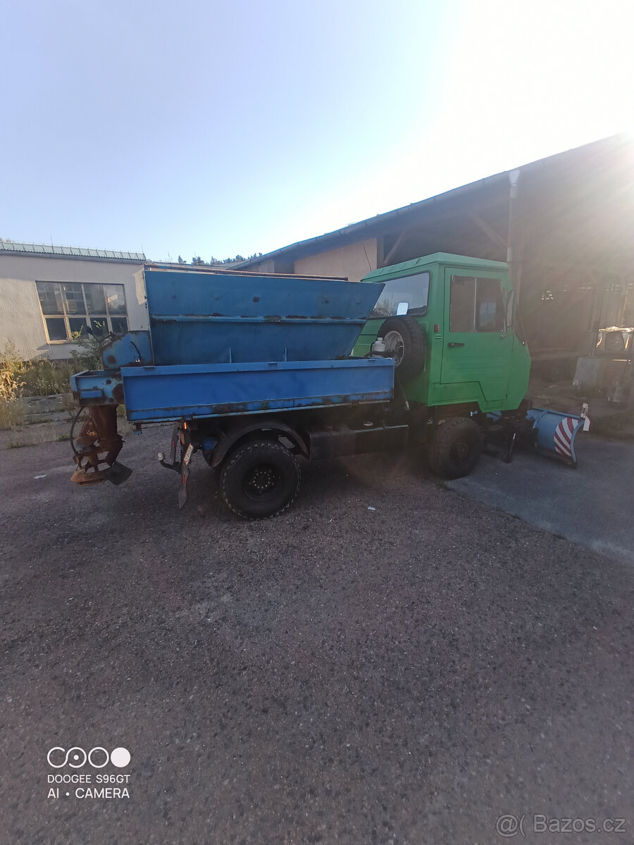 prodám ifa multicar m25 4x4 sypač sněhová radlice - 4