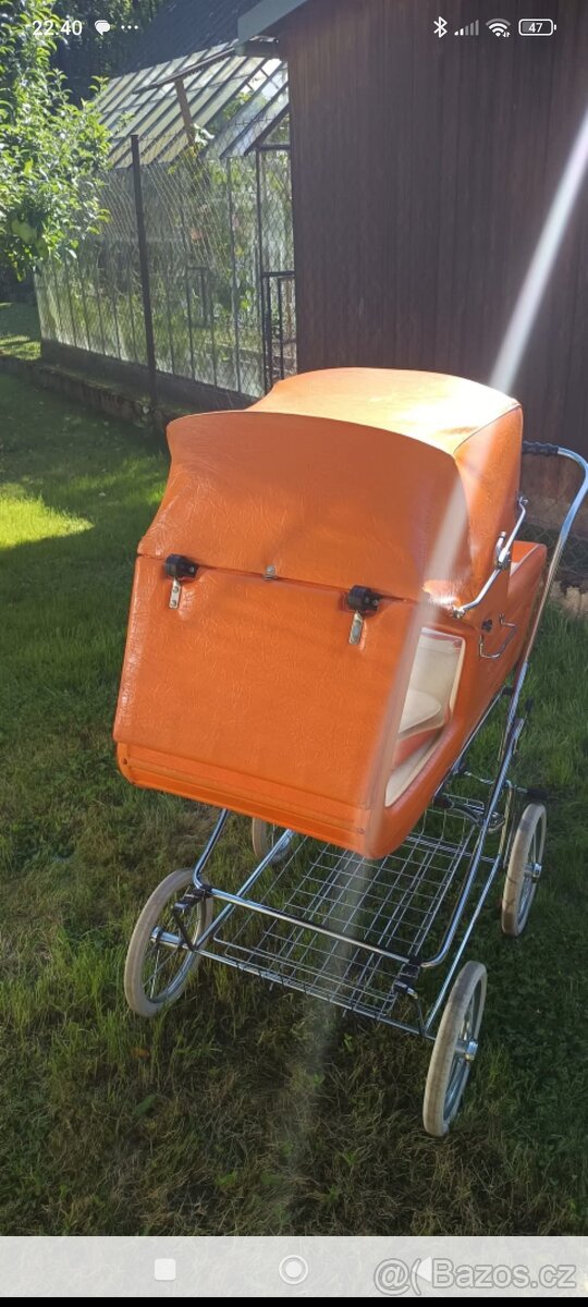 Retro kočárek Gesslein 1975 - 4