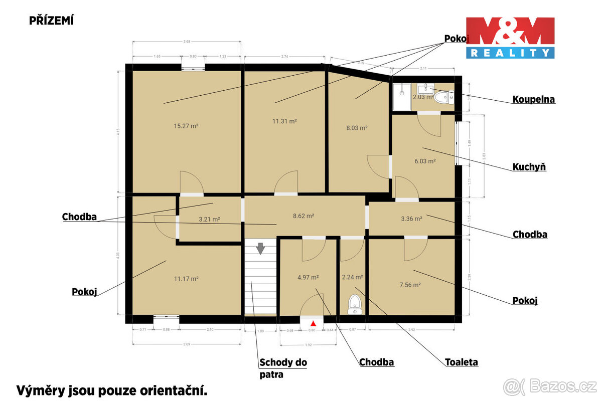 Pronájem nájemního domu, 242 m², Horšovský Týn, ul. Nádražní - 4