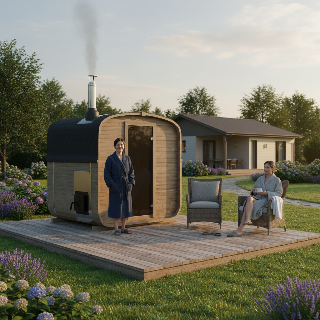 Sudová sauna 240cm AZS-ENGINEERING QUADRO 1QL - 4