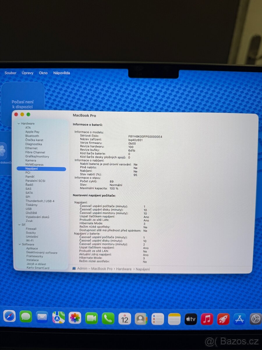 MacBook Pro M4 2024/16GB RAM/M4/512GB SSD/Záruka - 4