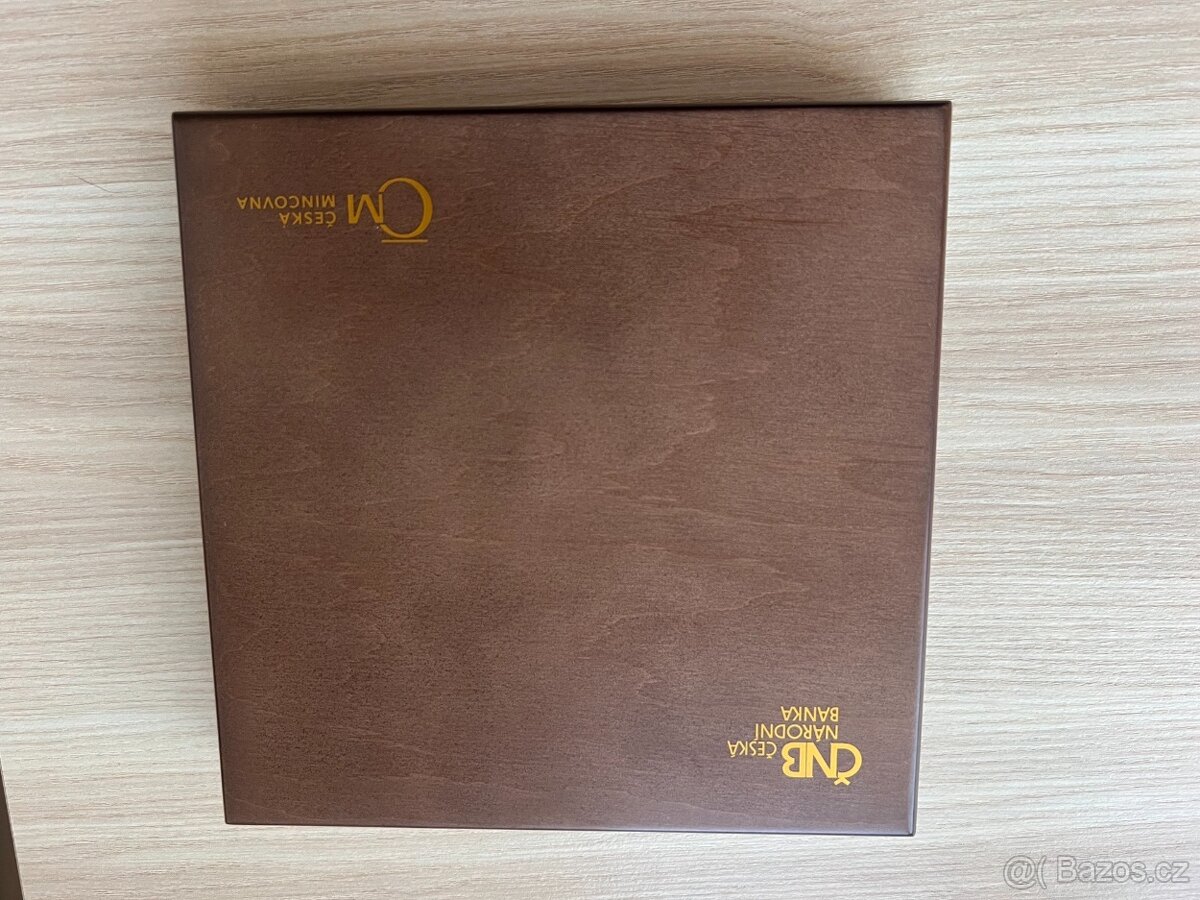 Sada oběžných mincí 2017 proof - dřevěná etue - 4