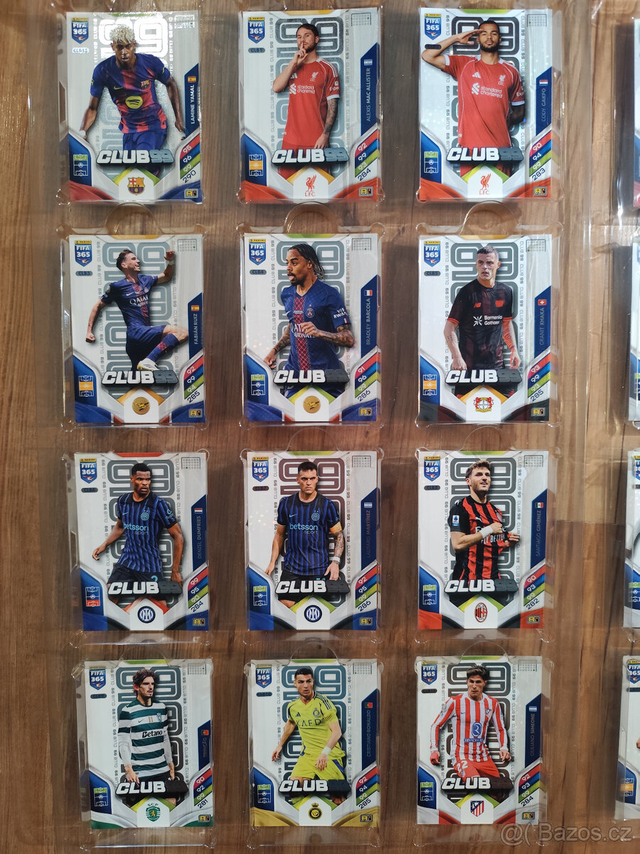 Fotbalové kartičky FIFA 365 2026 - adventní kalendář - 4