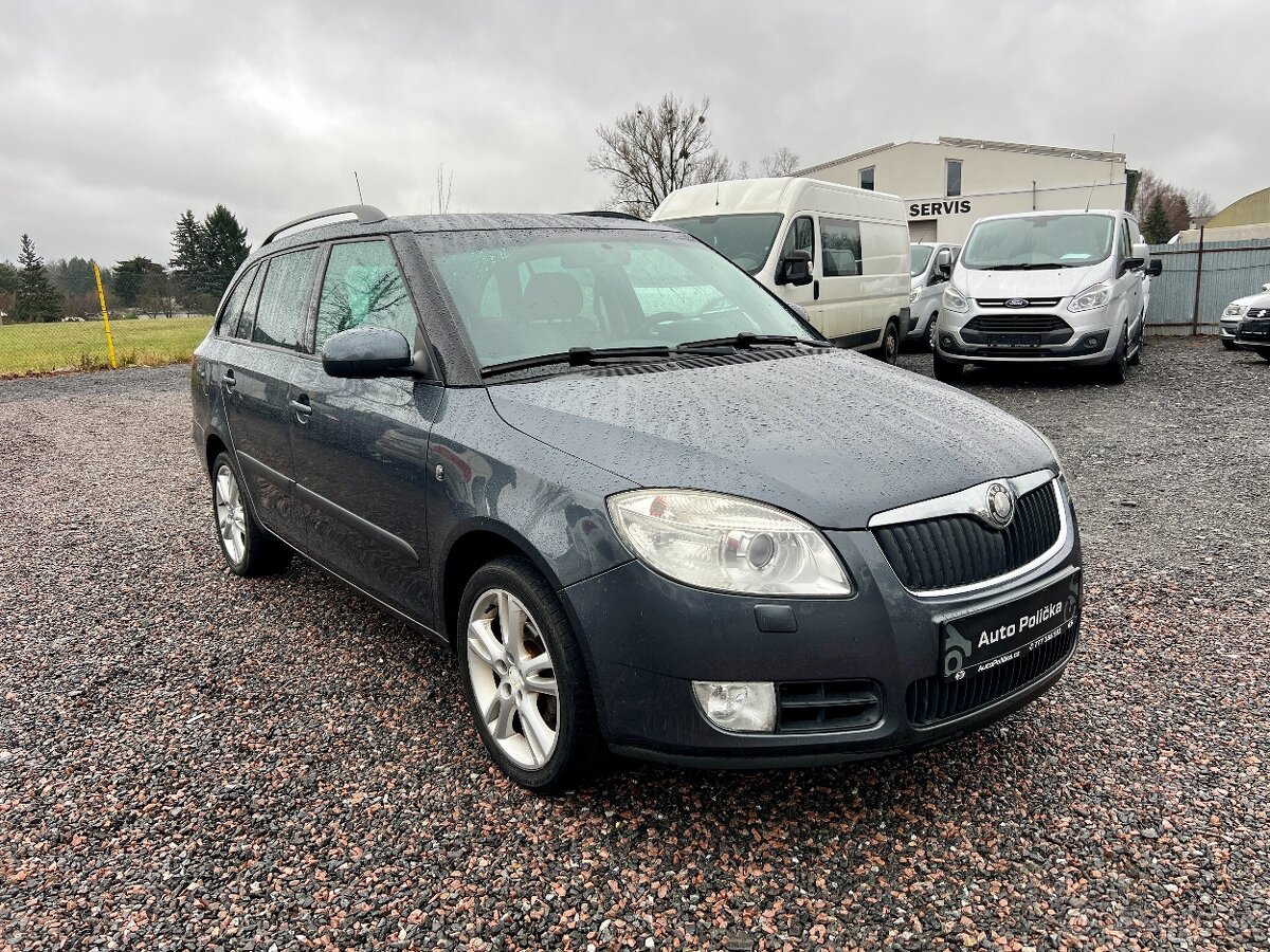 Škoda Fabia 2 kombi 1.4i 63 kW Sport Klima,BezKoroze - 4